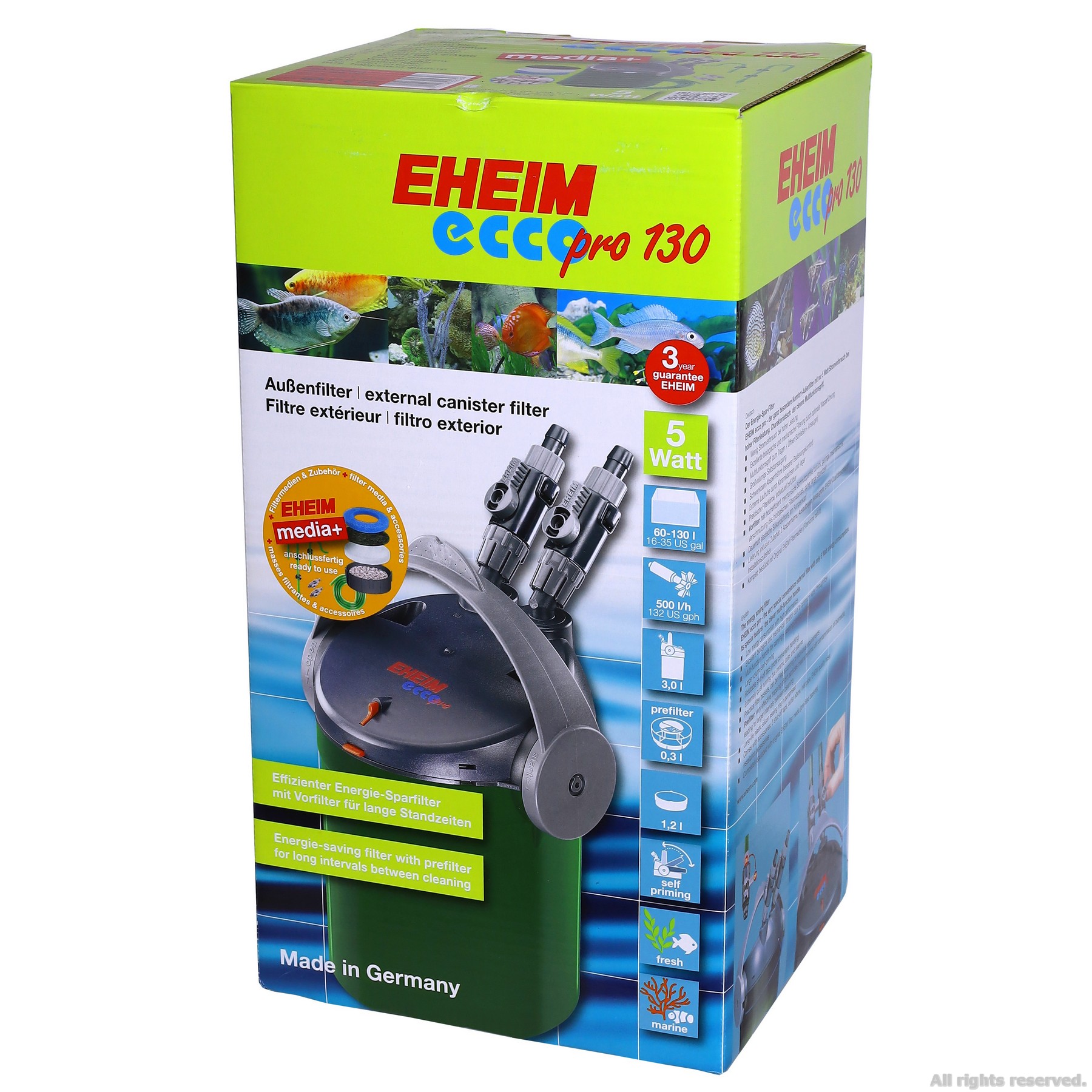 Зовнішній фільтр Eheim ecco pro 130 (2032020)