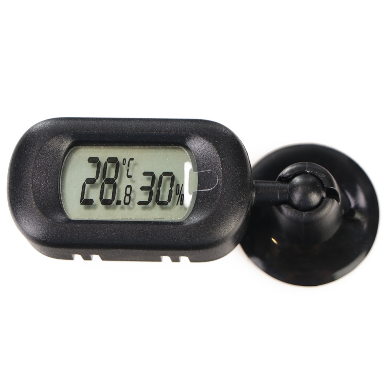 Цифровий міні гігрометр-термометр Repti-Zoo LCD MINI SH128 з присоскою