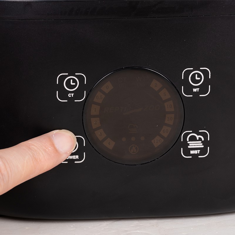 Генератор туману зовнішній Repti-Zoo LCD Fogger TF03 з сенсорним керуванням і таймером