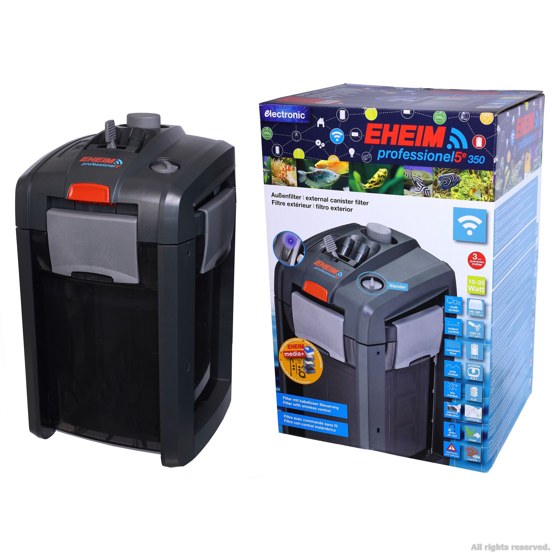 Зовнішній фільтр Eheim professionel 5e+ WiFi 350 (2274020)
