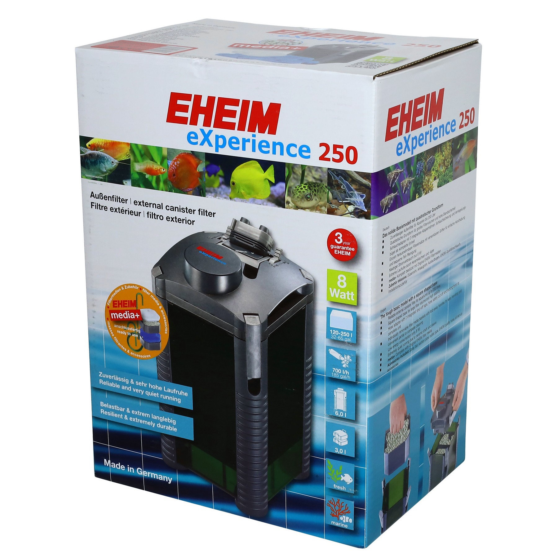 Зовнішній фільтр Eheim eXperience 250 (2424020)