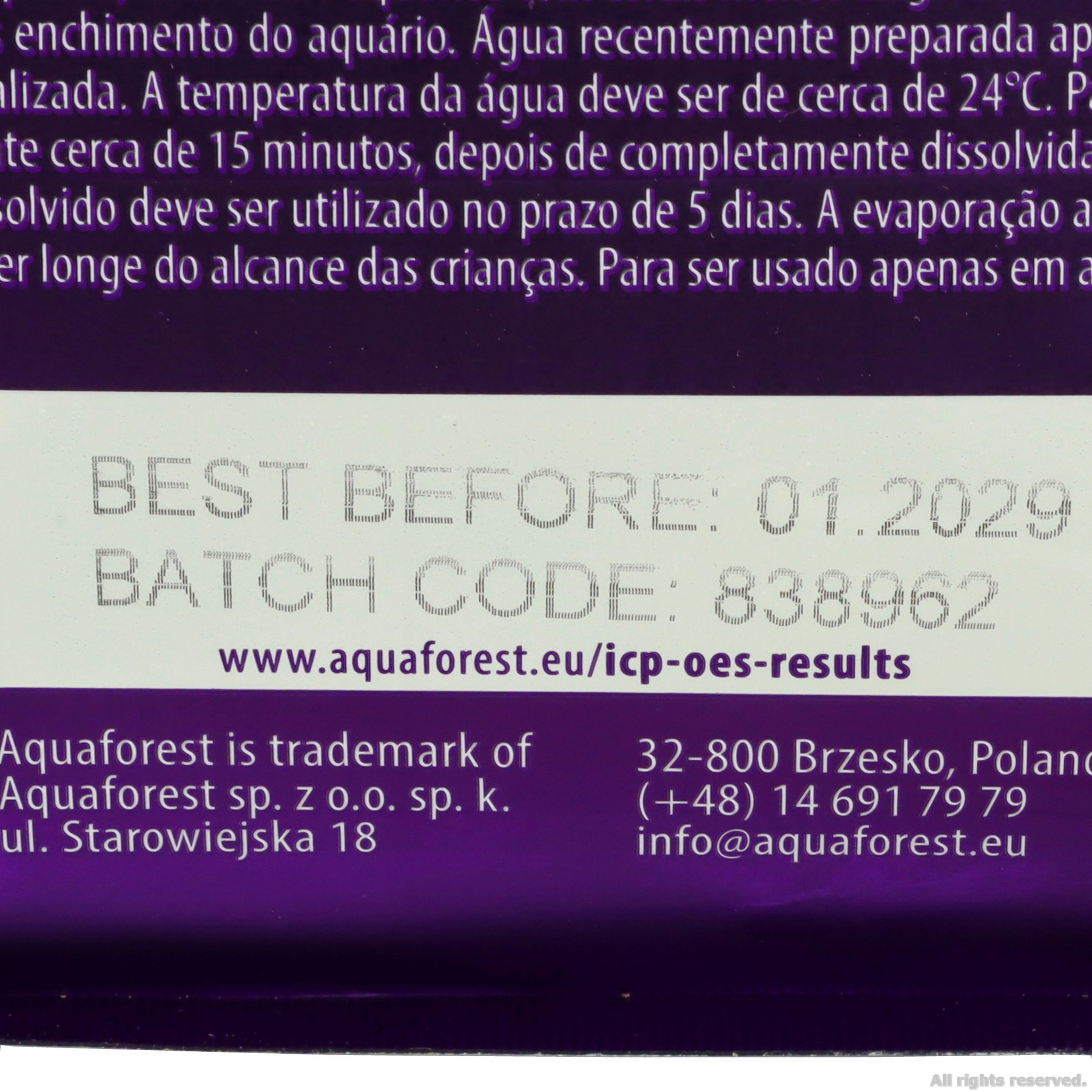 Сіль для морського акваріуму Aquaforest Sea Salt 22кг (730259)