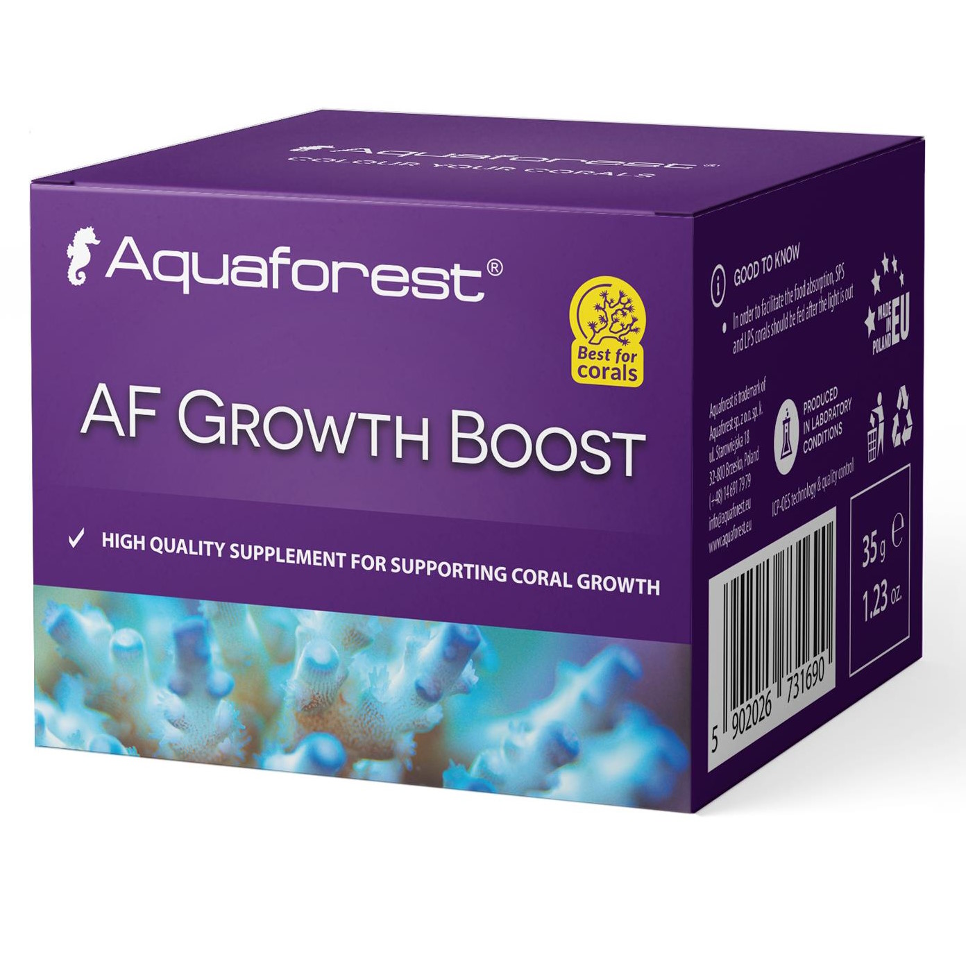 Добавка для росту коралів Aquaforest AF Growth Boost 35 г