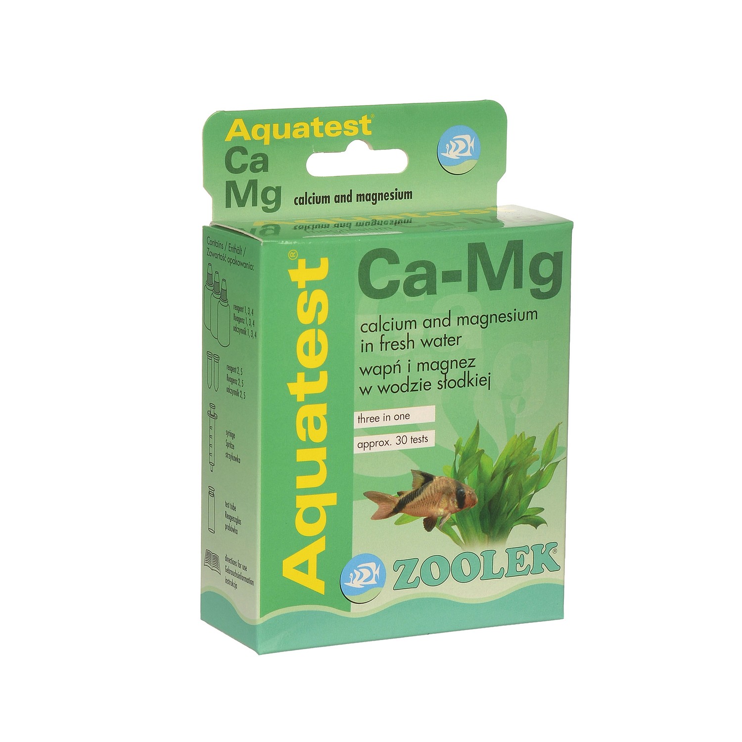 Тест на кальцій і магній Zoolek Aquatest Ca-Mg (1140)