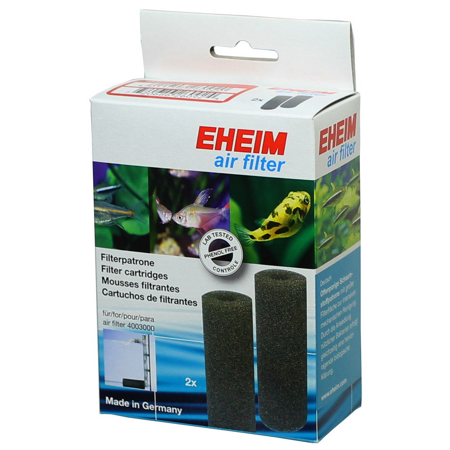 Фільтруючий картридж для Eheim airfilter 2шт. (2615300)