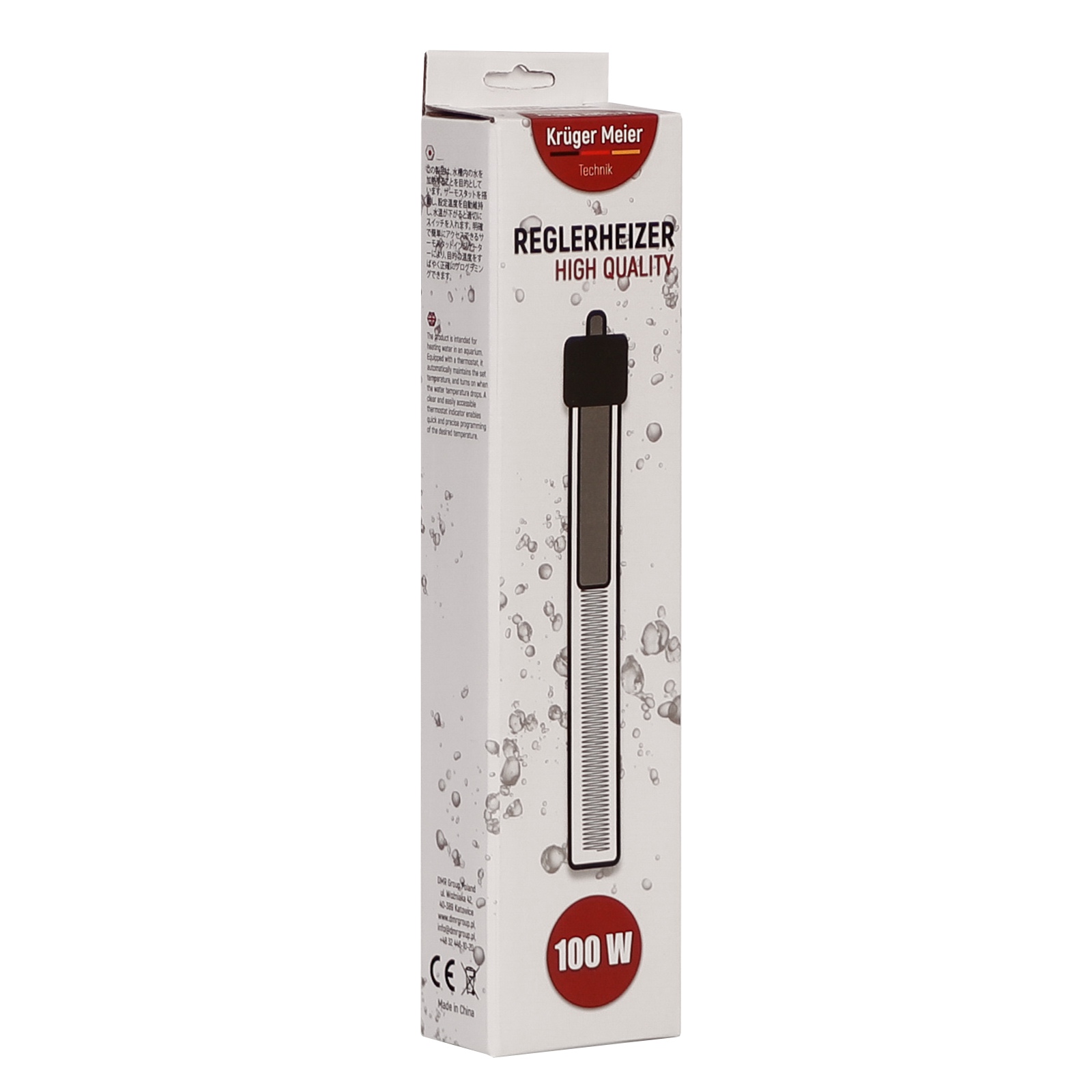 Нагрівач Kruger Meier Reglerheizer 100W