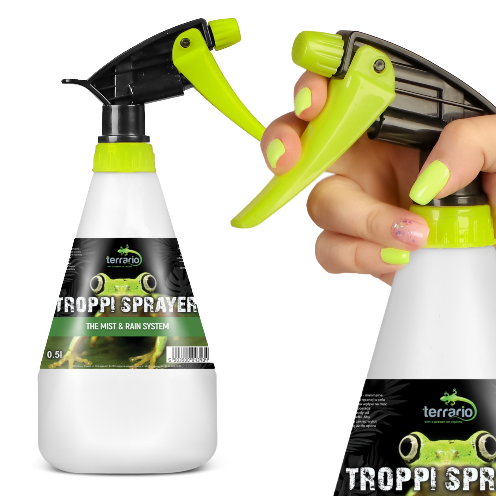 Обприскувач ручний Terrario Troppi Sprayer 500мл
