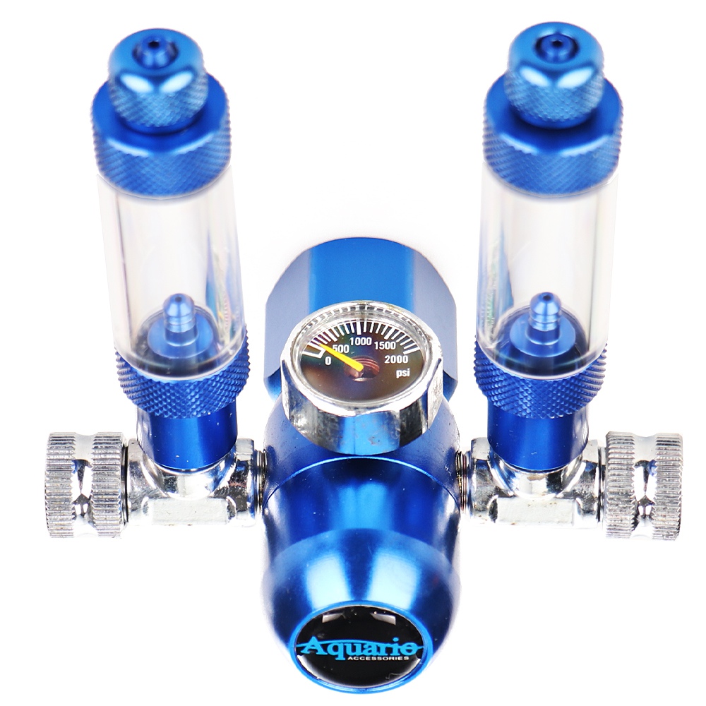 Редуктор CO2 Aquario BLUE TWIN Standard на два виходи