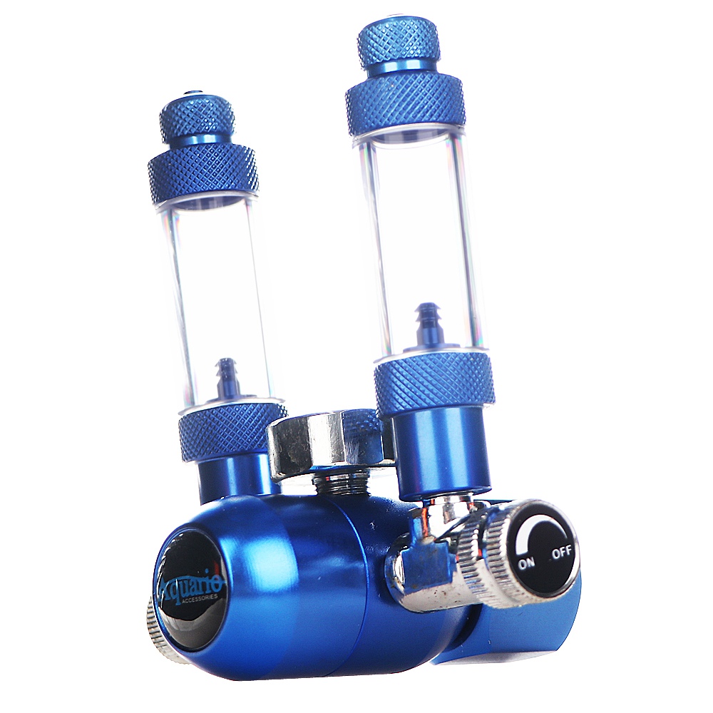 Редуктор CO2 Aquario BLUE TWIN Standard на два виходи