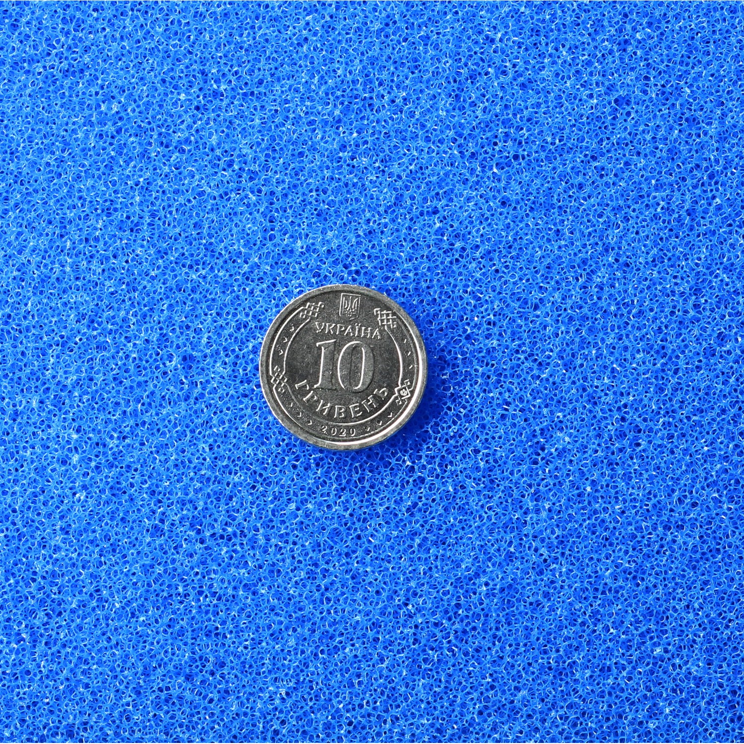 ​Фільтруюча губка тонкої очистки Hobby Filter sponge blue 50x50x5см ppi 30 (20465)