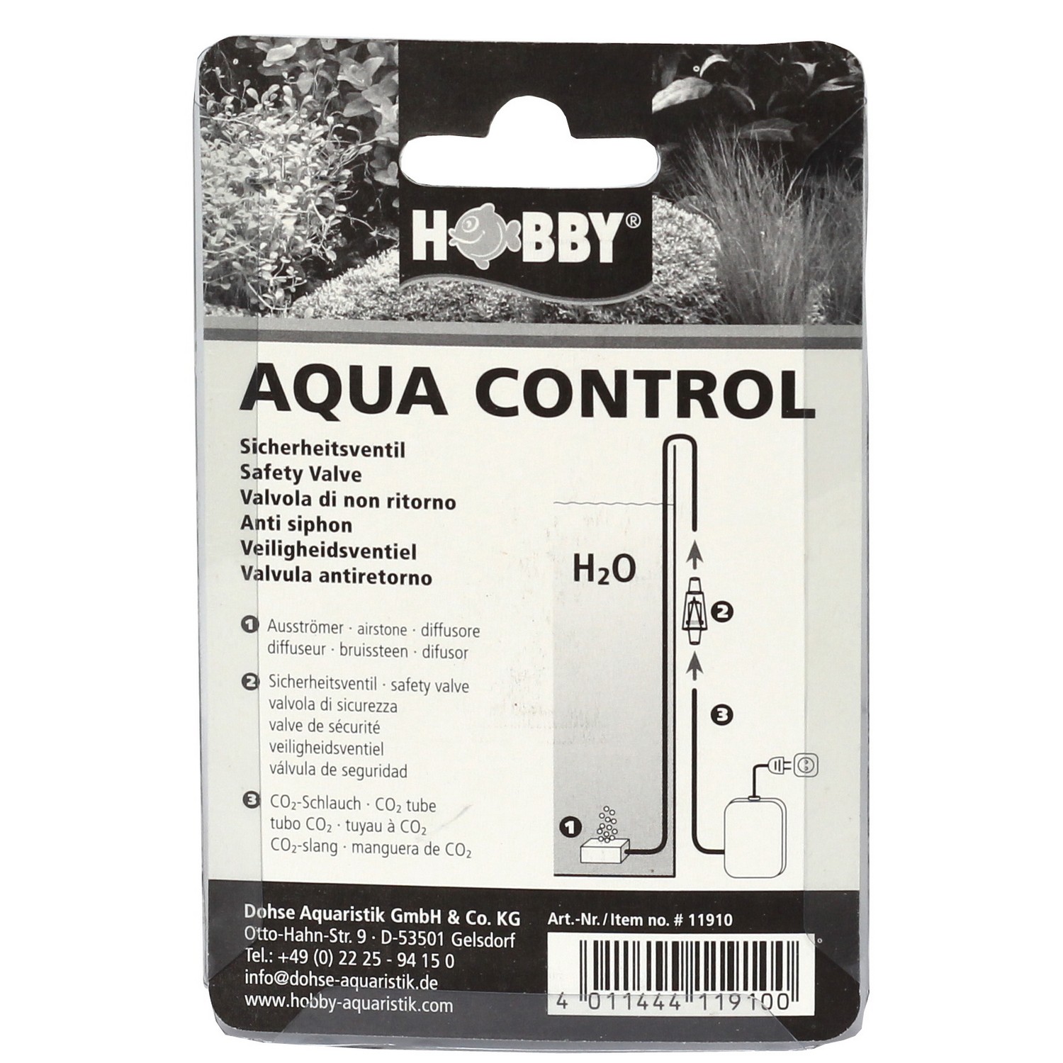 Зворотній клапан Hobby Aqua Control 4/6мм (11910) 