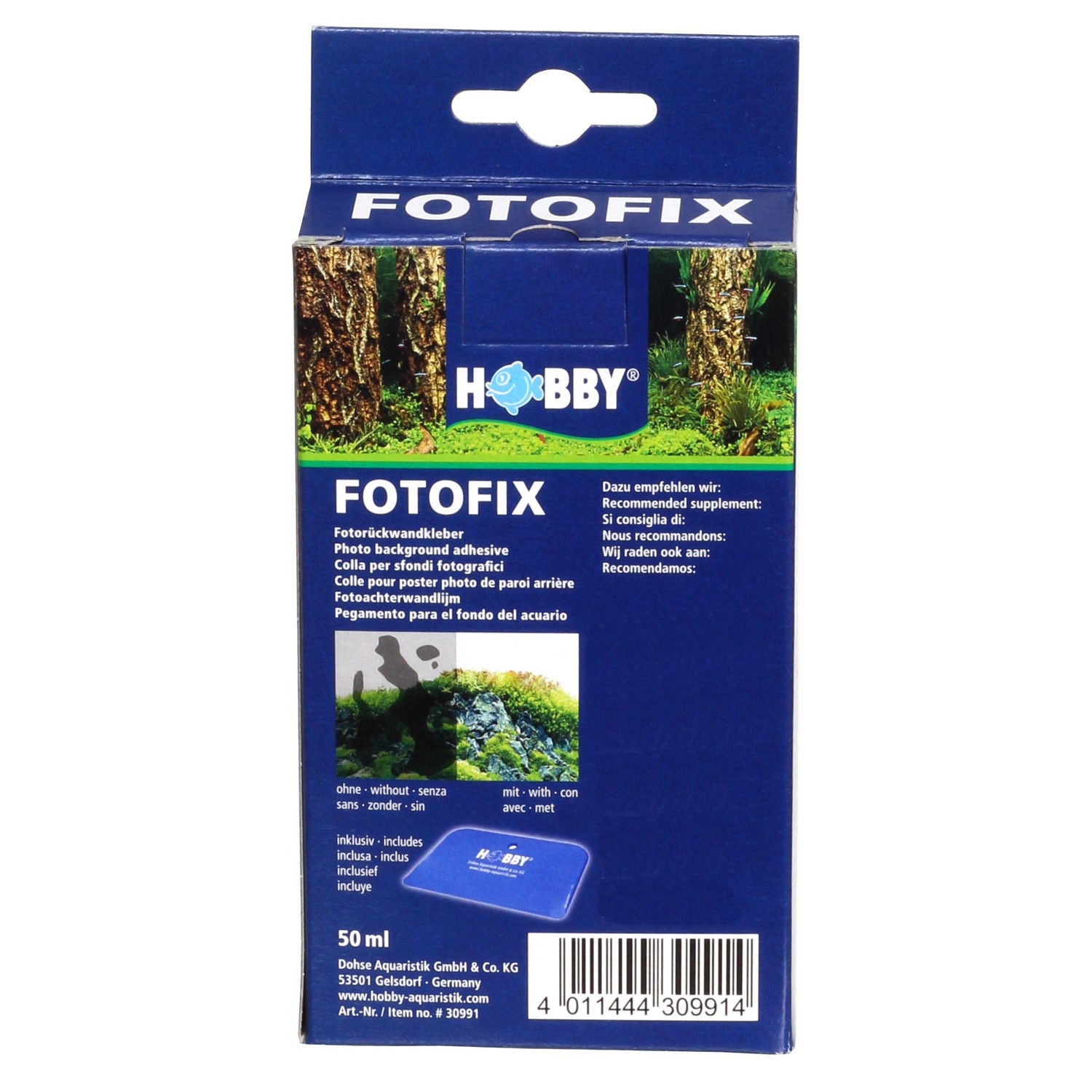Клей для задніх фонів Hobby FotoFix 50мл. (30991)