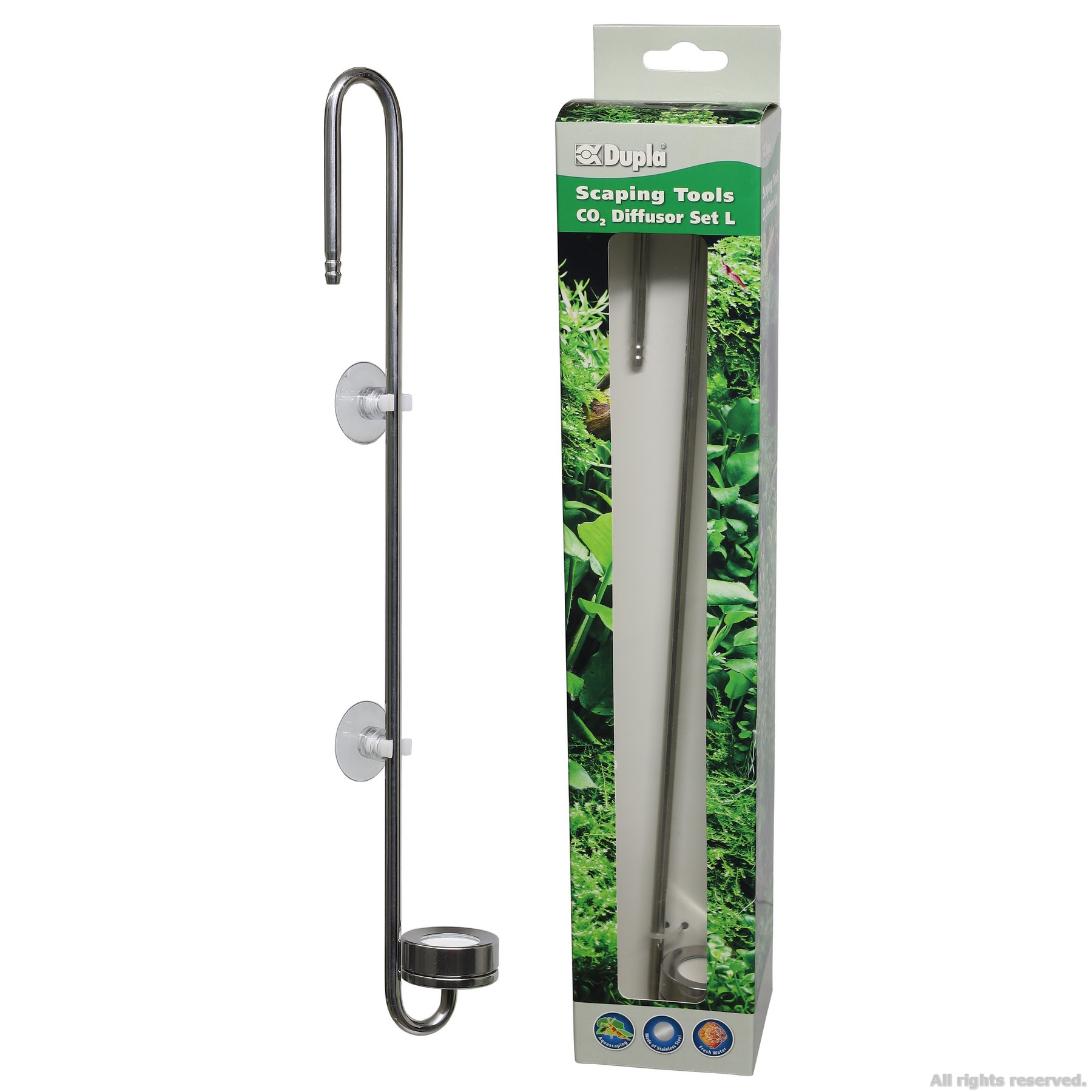 Диффузор CO2+счетчик+клапан Dupla CO2 Diffusor Set L 35,5см до 250л. (80032)