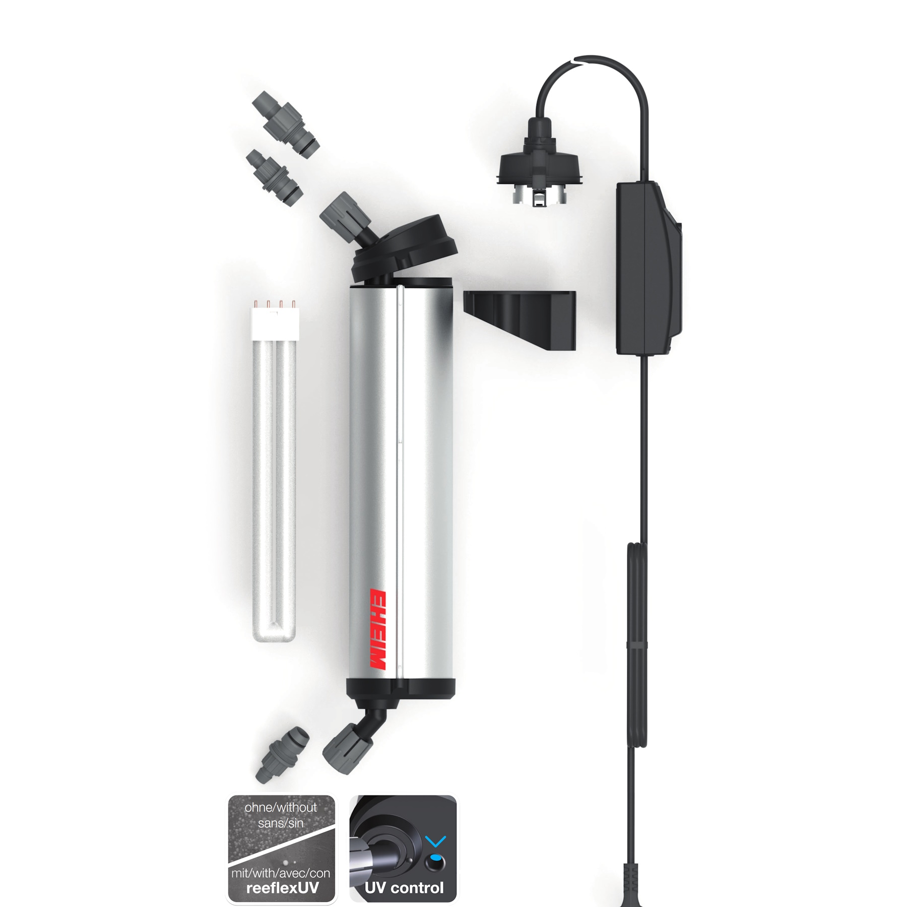 Стерилізатор з Wi-Fi управлінням Eheim reeflexUV+e 500 (3732210)