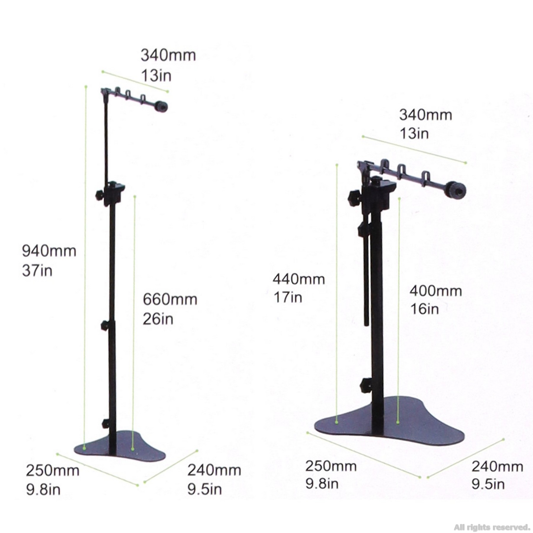 Штатив для лампи Repti-Zoo Standing Lamp MAXI + тримач MINI 2  (LH009D)