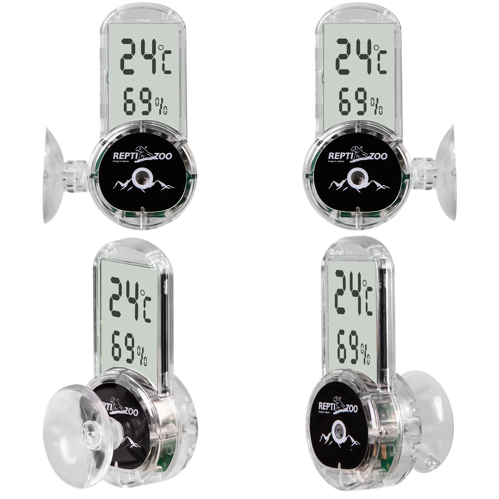 Гігрометр - термометр цифровий Repti-Zoo 4-sides Thermometer Hygrometer (SH135)