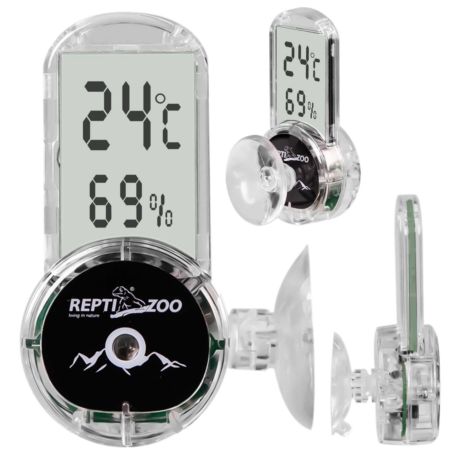 Гігрометр - термометр цифровий Repti-Zoo 4-sides Thermometer Hygrometer (SH135)
