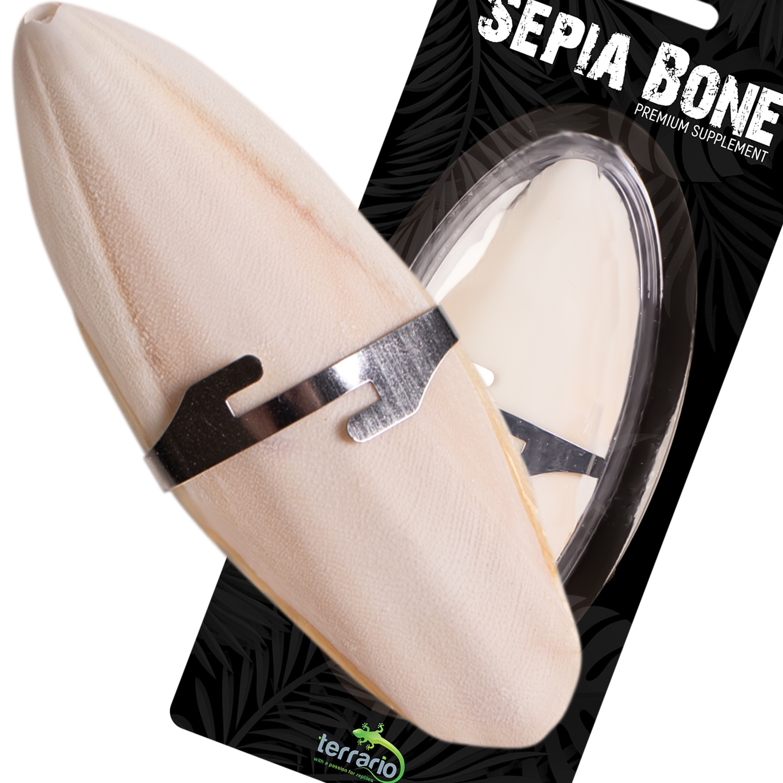 Сепія для черепах, природний вапняк для рептилій Terrario Sepia Bone 10-15см