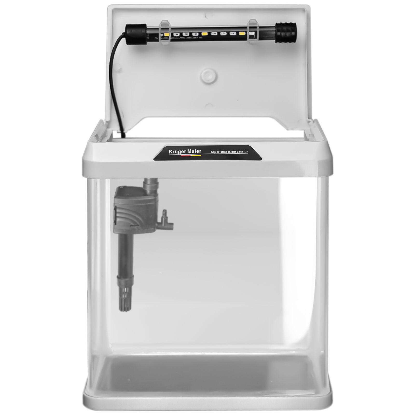 Акваріум Kruger Meier Como Aquarium 16л білий 32x22x32,5см (R320)