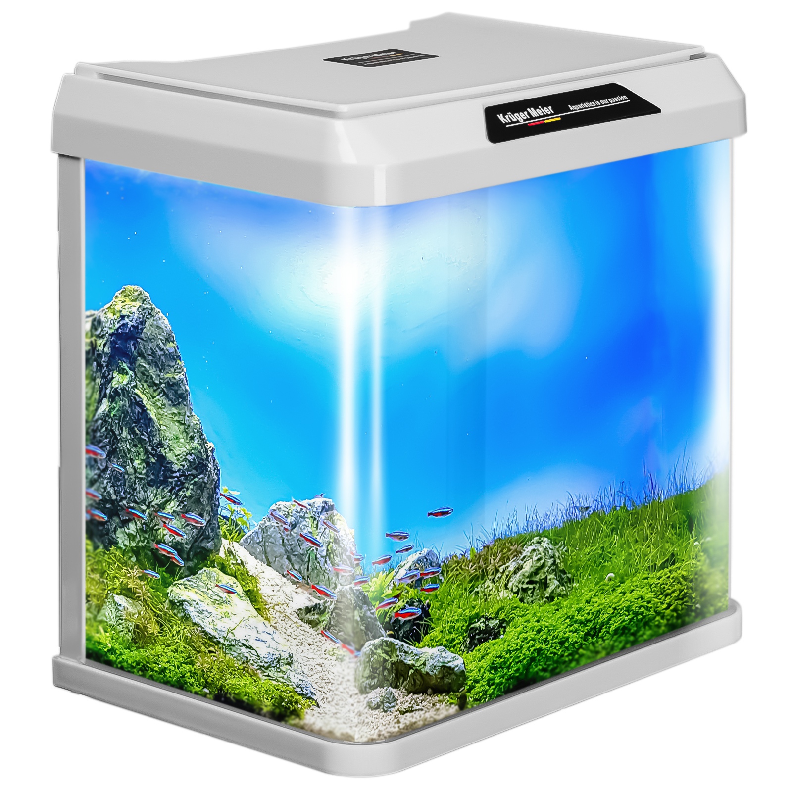 Акваріум Kruger Meier Como Aquarium 16л білий 32x22x32,5см (R320)