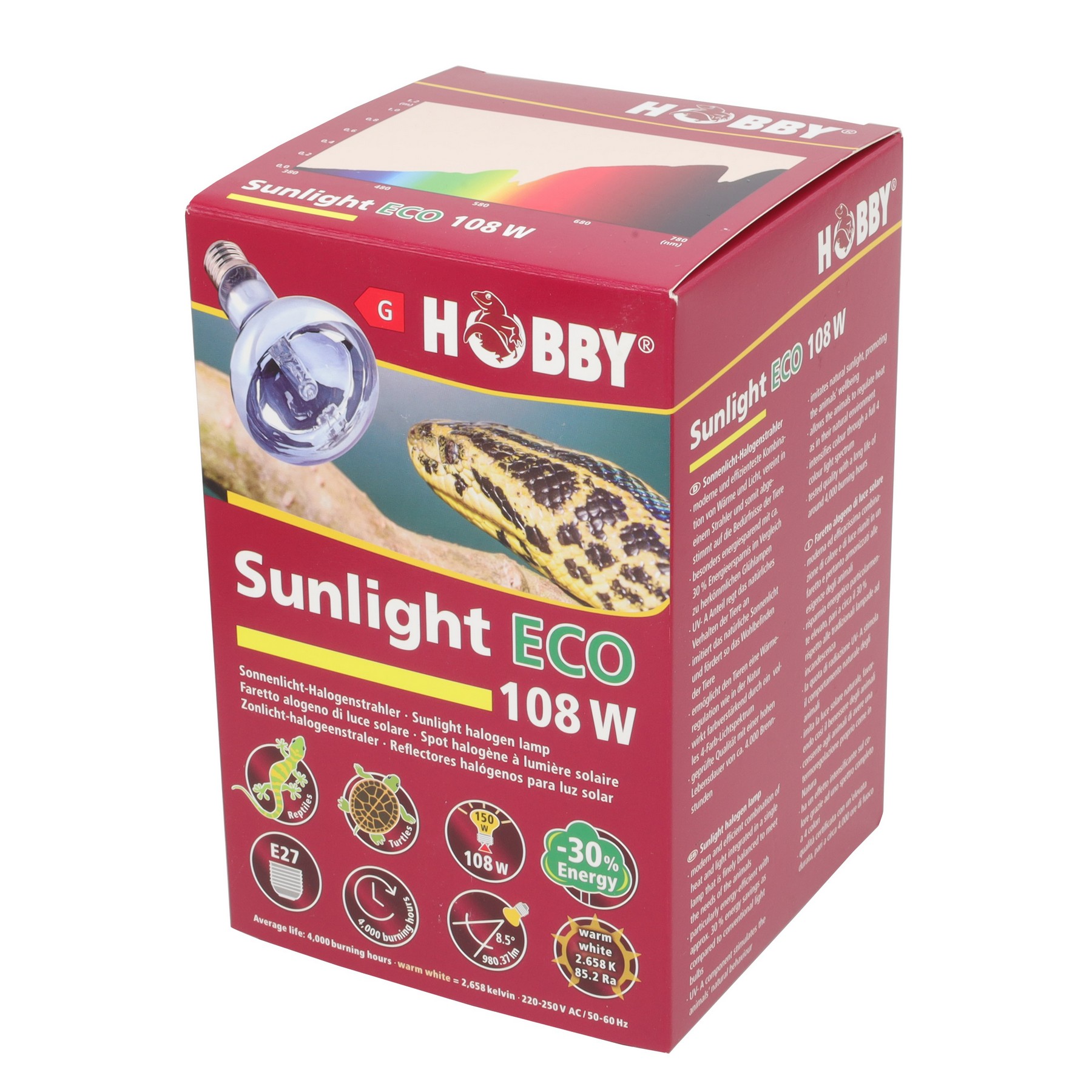 Лампа точкового нагріву Hobby Sunlight Eco 108 W (37546)