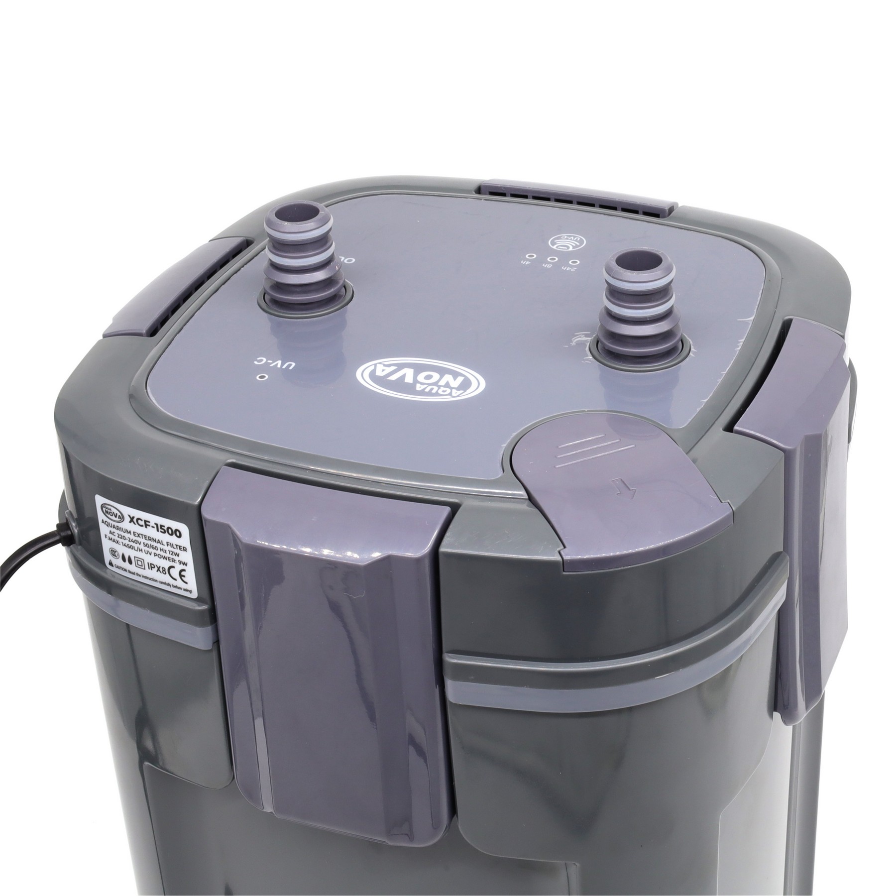 Зовнішній фільтр Aqua Nova з UV стерилізатором до 300л (XCF-1500)