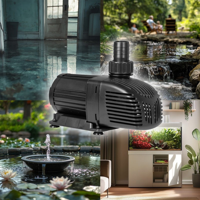 Енергоефективний насос для ставка Kruger Meier StreamPulse Pond 8000 л/год із захистом