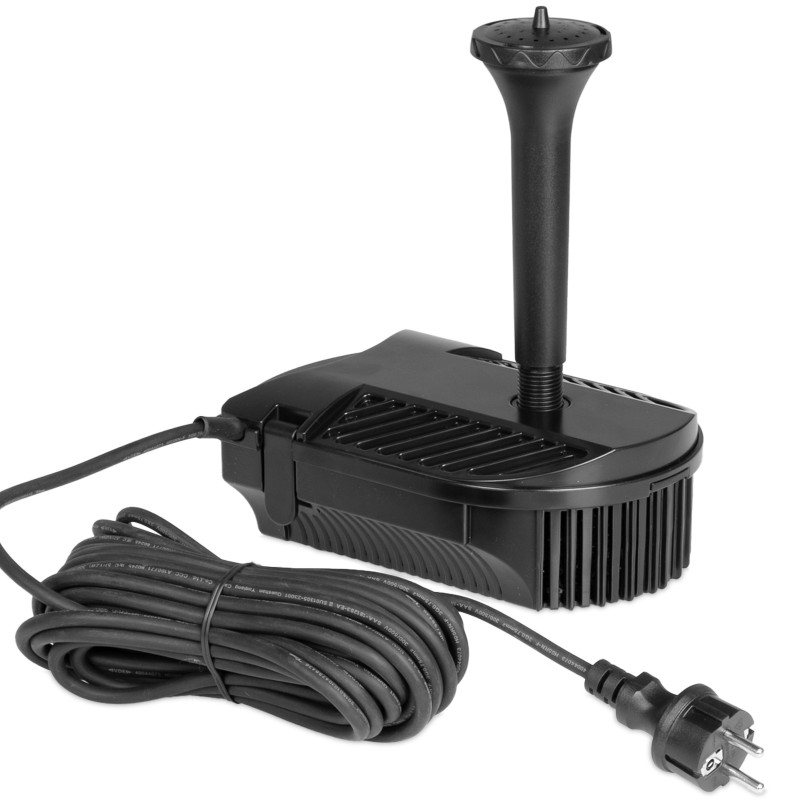Фонтан-фильтр для пруда Kruger Meier FountainPure 2000 - 3 в 1: насос, фильтр, фонтан (1500 л/ч)