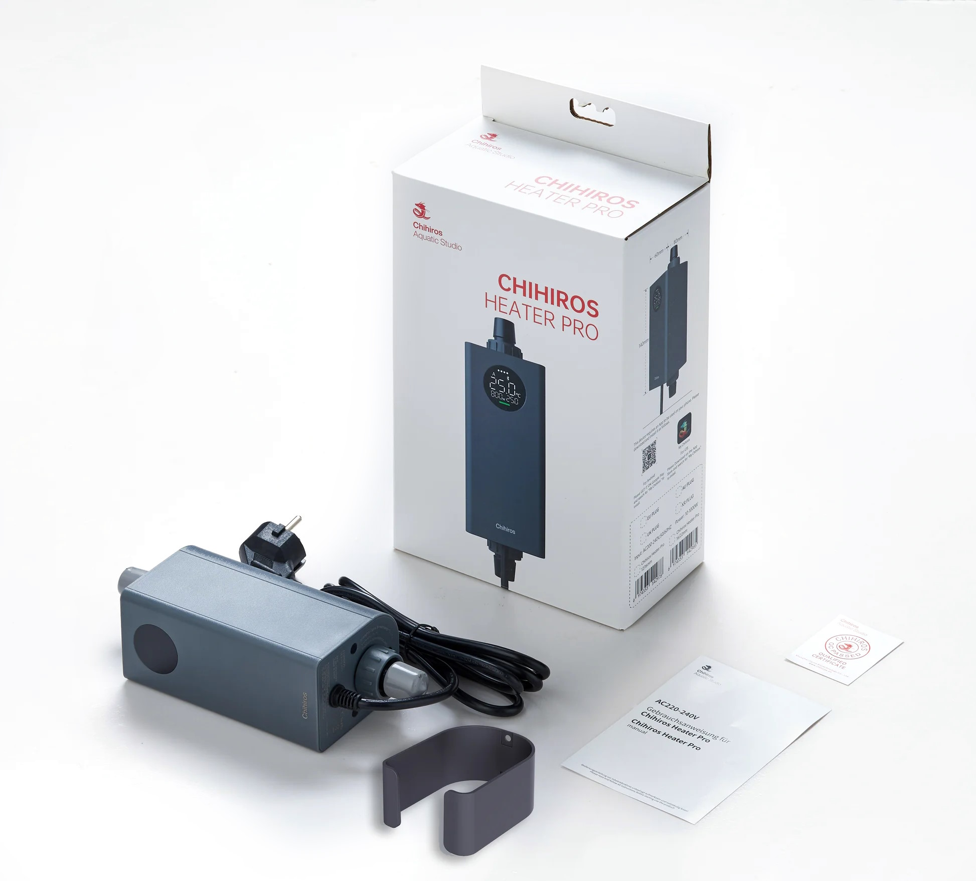 Нагрівач зовнішній Chihiros Heater Pro 16/22мм, 10-1000W з керуванням через додаток