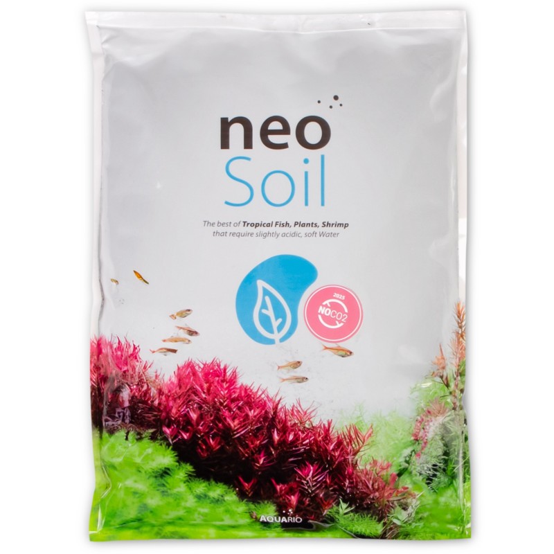 Грунт активный для аквариума Neo Soil Plant No CO2 8л. - без потребности в CO₂