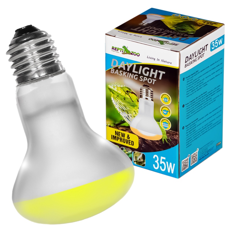 Лампа точкового нагріву Repti-Zoo Daylight Basking Spot 35W (BSL35) з UVA для рептилій