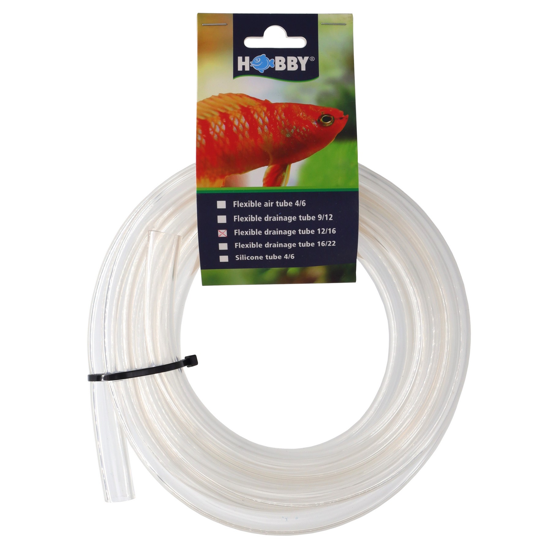 Шланг прозорий Hobby Drainage Tube 12/16мм 3м (65103) для акваріумів