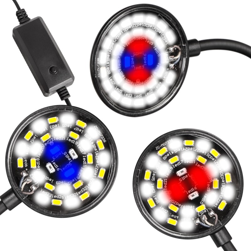 Светильник LED Kruger Meier Velluto S-Line Black 7W для аквариумов 10-40 литров и растений