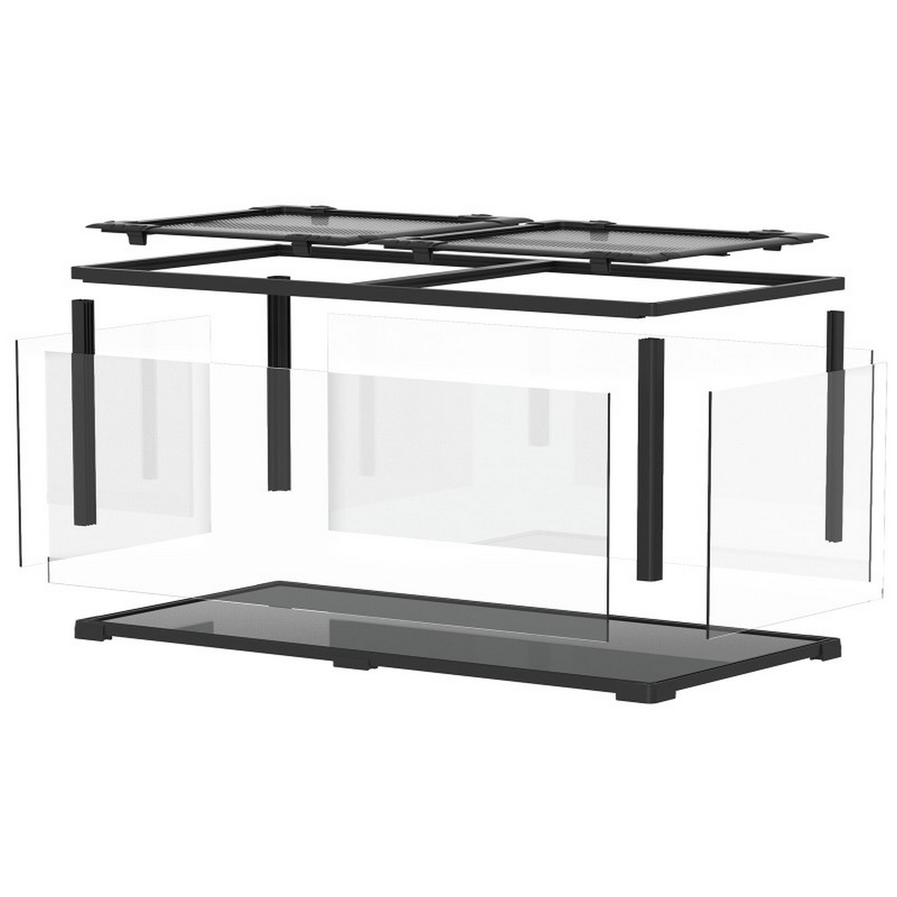 Тераріум Repti-Zoo Super Vision 360 120x45x45 см (RKE1204545) - скляний тераріум для рептилій та амфібій
