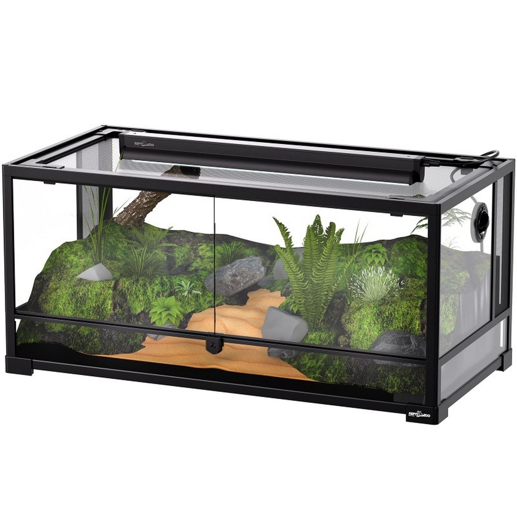 Светильник с лампой T5 Repti-Zoo Lighting Combo Smart KIT 10.0 UVB 24W 57.5 см (ZAT2824ST) для рептилий