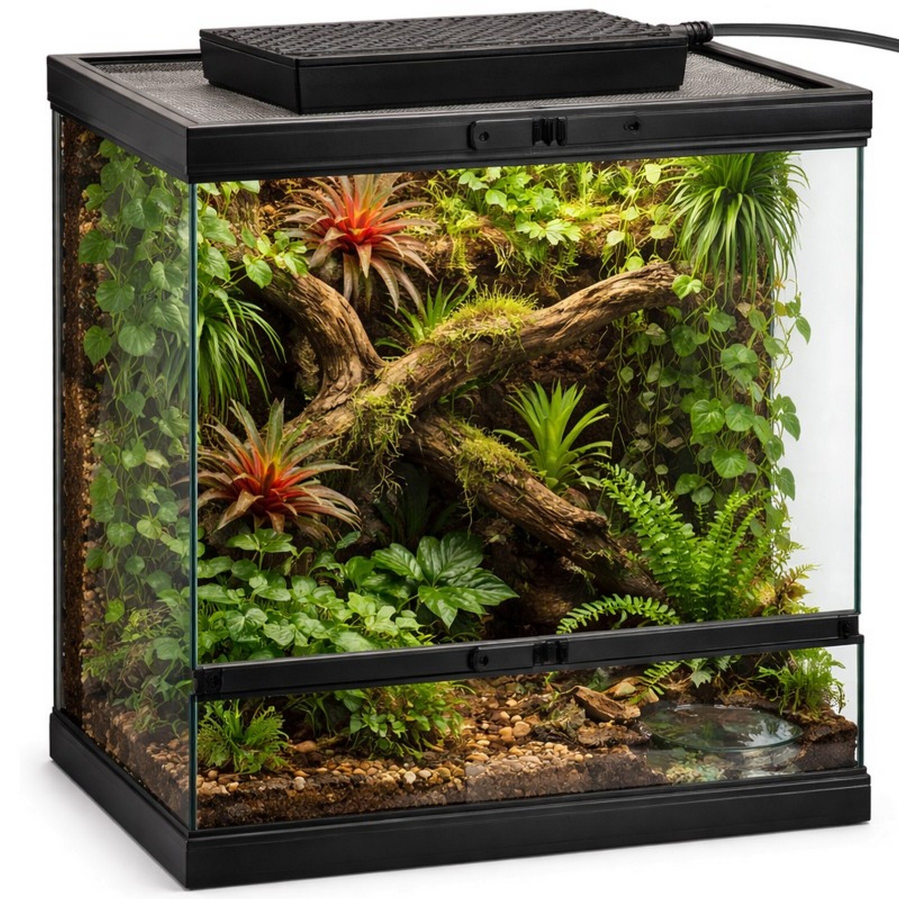 Інфрачервона нагрівальна панель для тераріуму Terrario AeroTherm 16W 15.6x10x2.9см