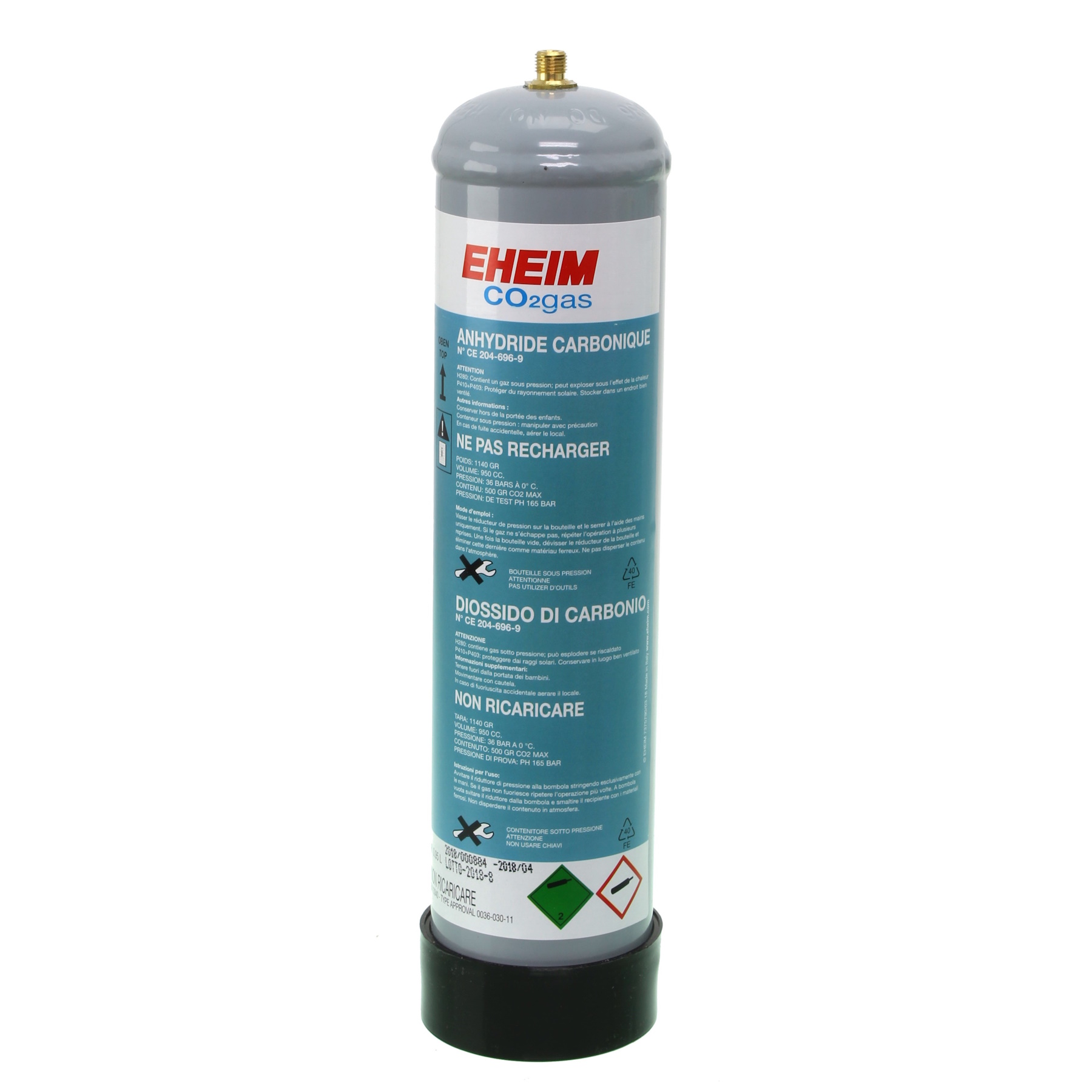 Балон CO2 Eheim одноразовий 500г (6063000)