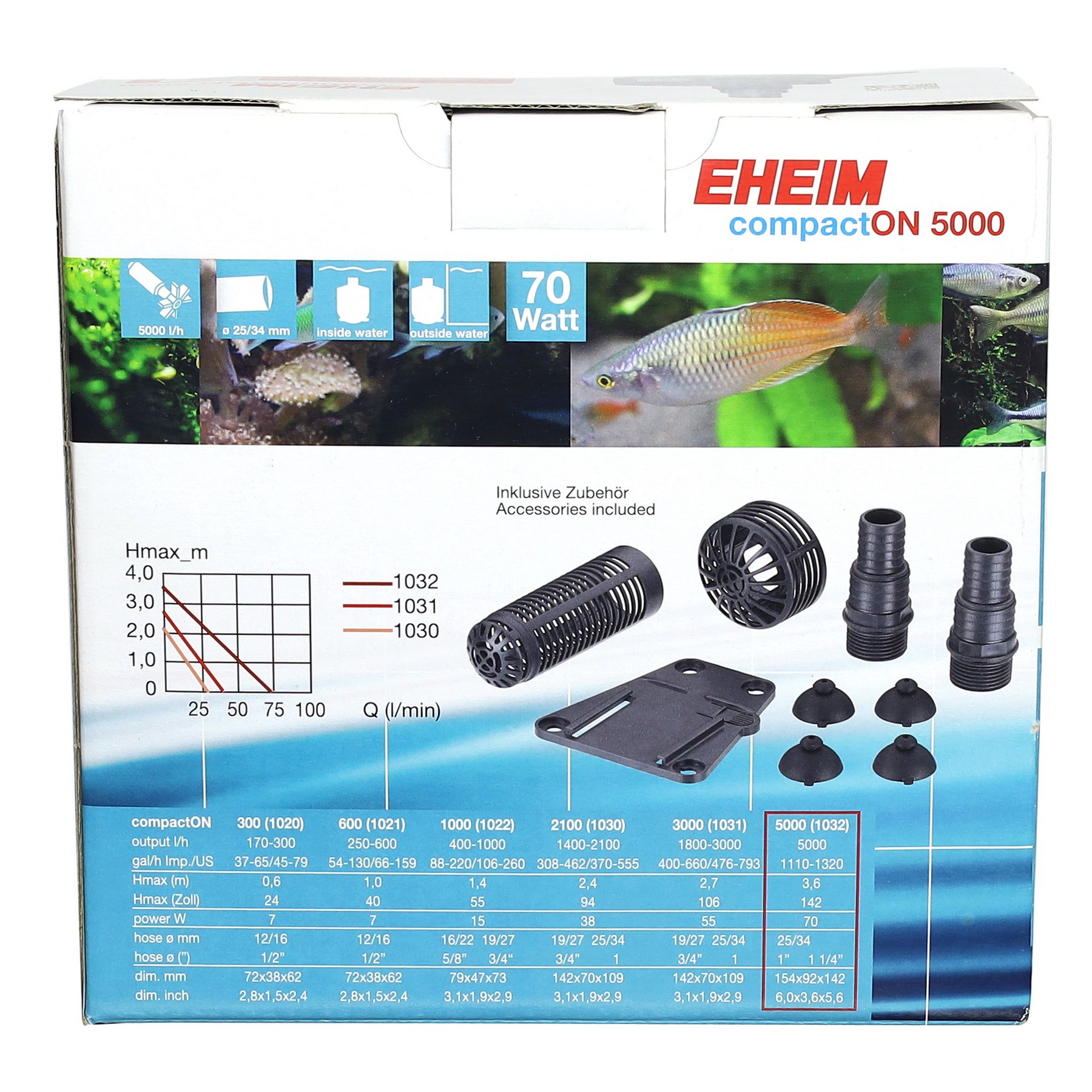 Насос Eheim compactON 5000 (1032220)