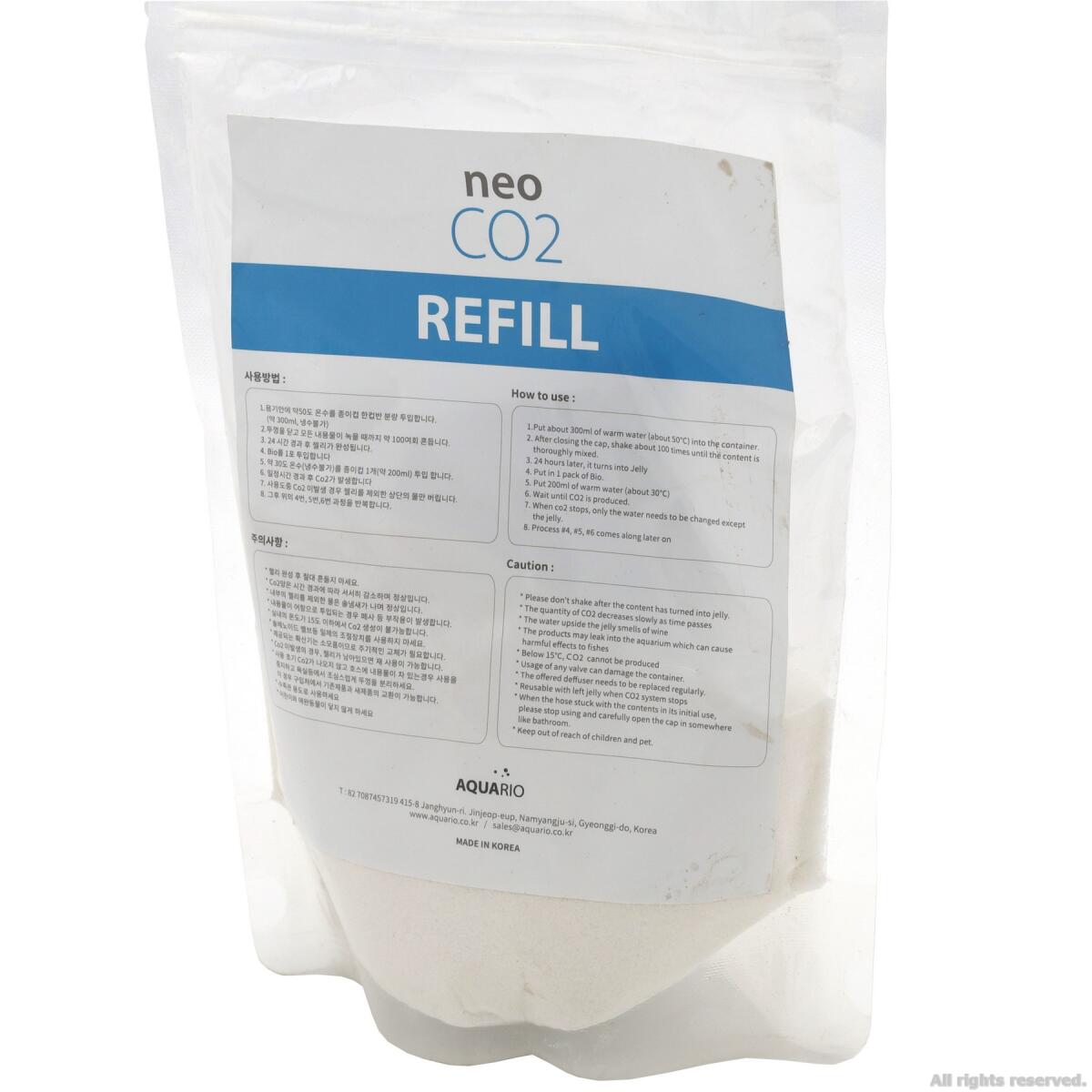 Біологічна добавка (бражка) CO2 Aquario Neo CO2 Refill (870254)