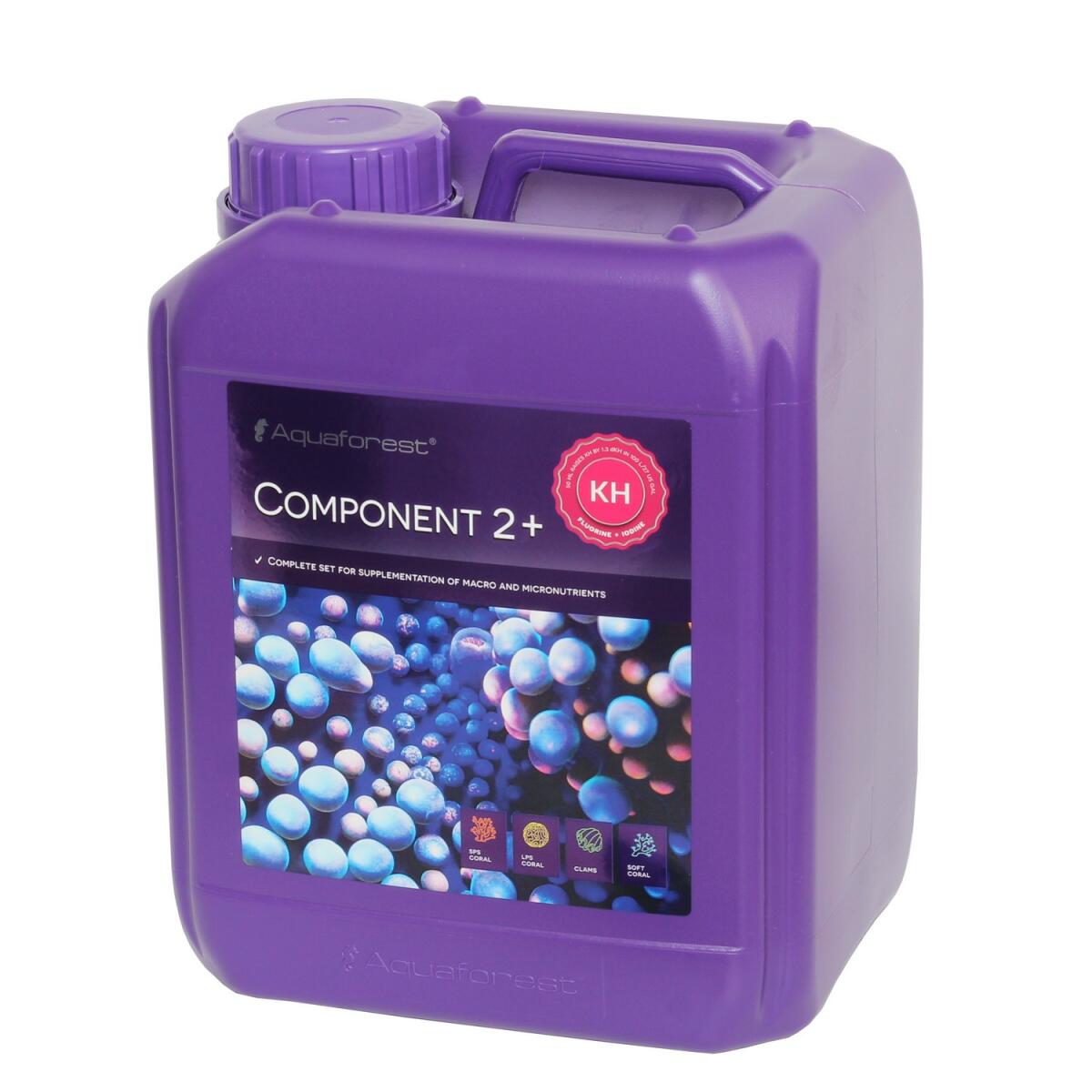 Мікро і макроелементи для морського акваріуму Aquaforest Component 1+, 2+, 3+, 3x5л (732475)