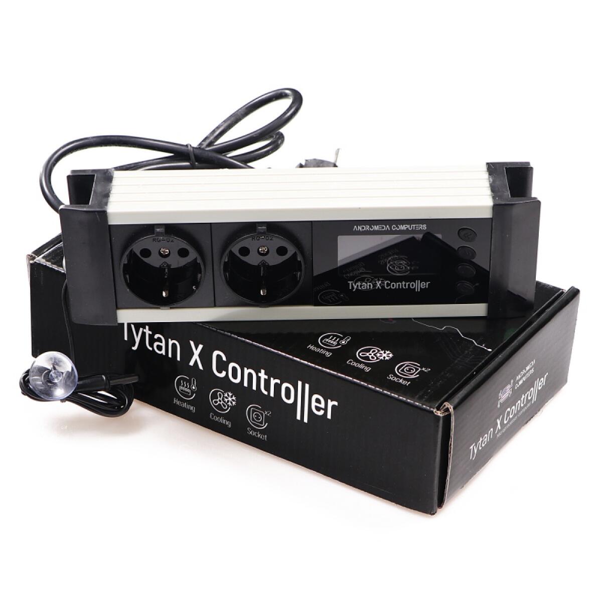 Цифровий термостат Andromeda Computers Tytan X Controller 1100W з окремим керуванням обігрівом і охолодженням