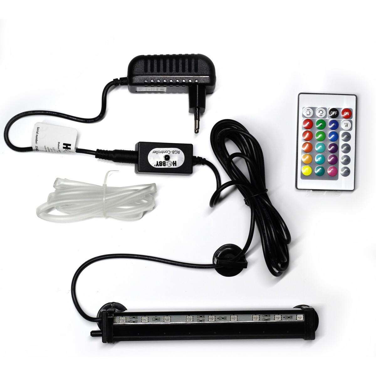 Розпилювач Hobby Bubble Air LED colour & moon 18см (00655) 