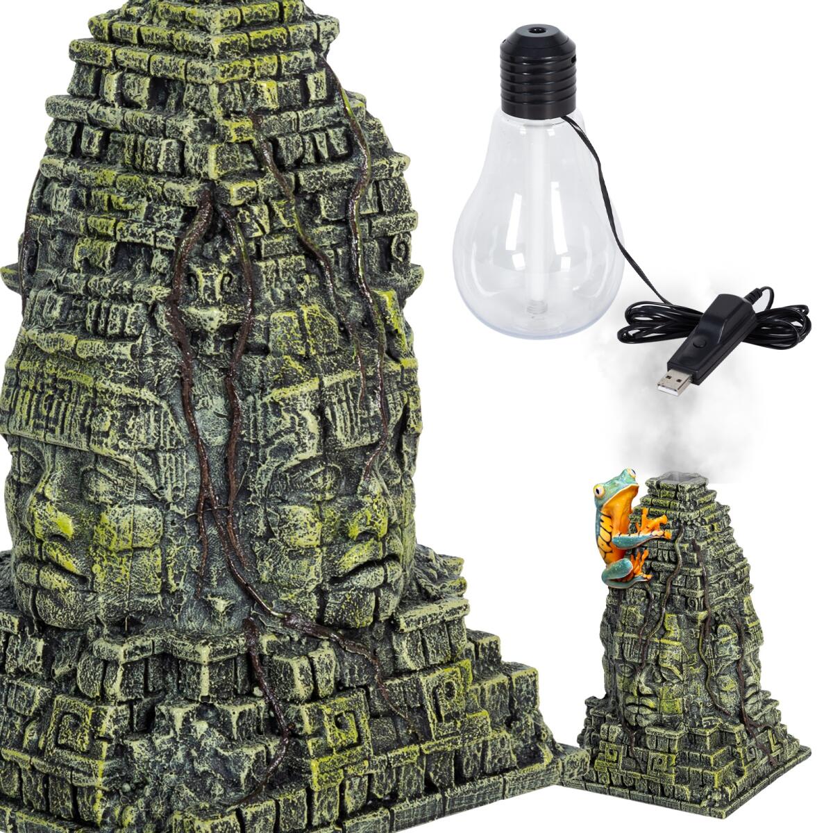 Генератор туману Repti-Zoo Ancient Castle Fogger 12,5×12,5×21 см для тераріуму 400 мл(TF08)