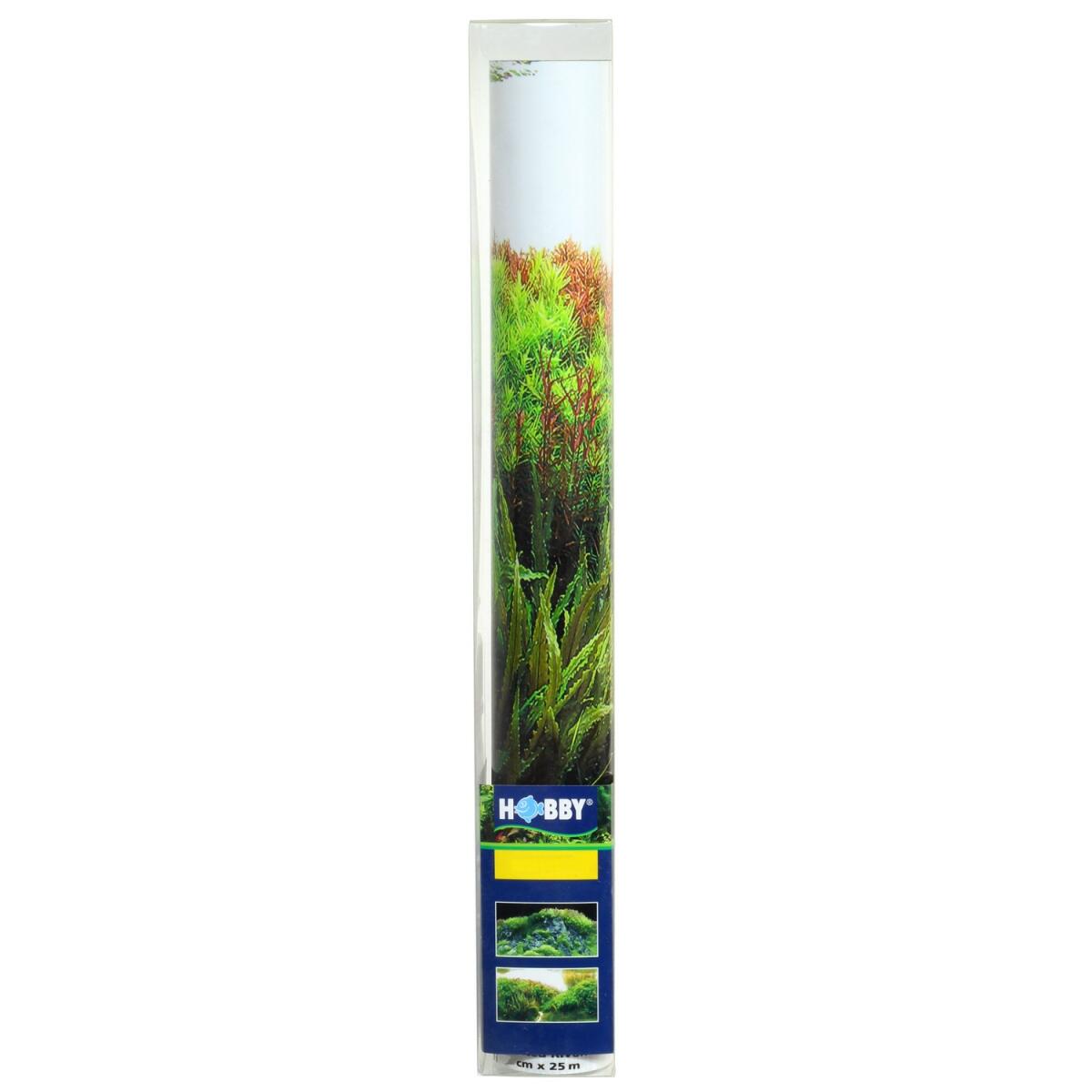 Задній фон Hobby Planted River/Green Rocks 100x50см (31044)