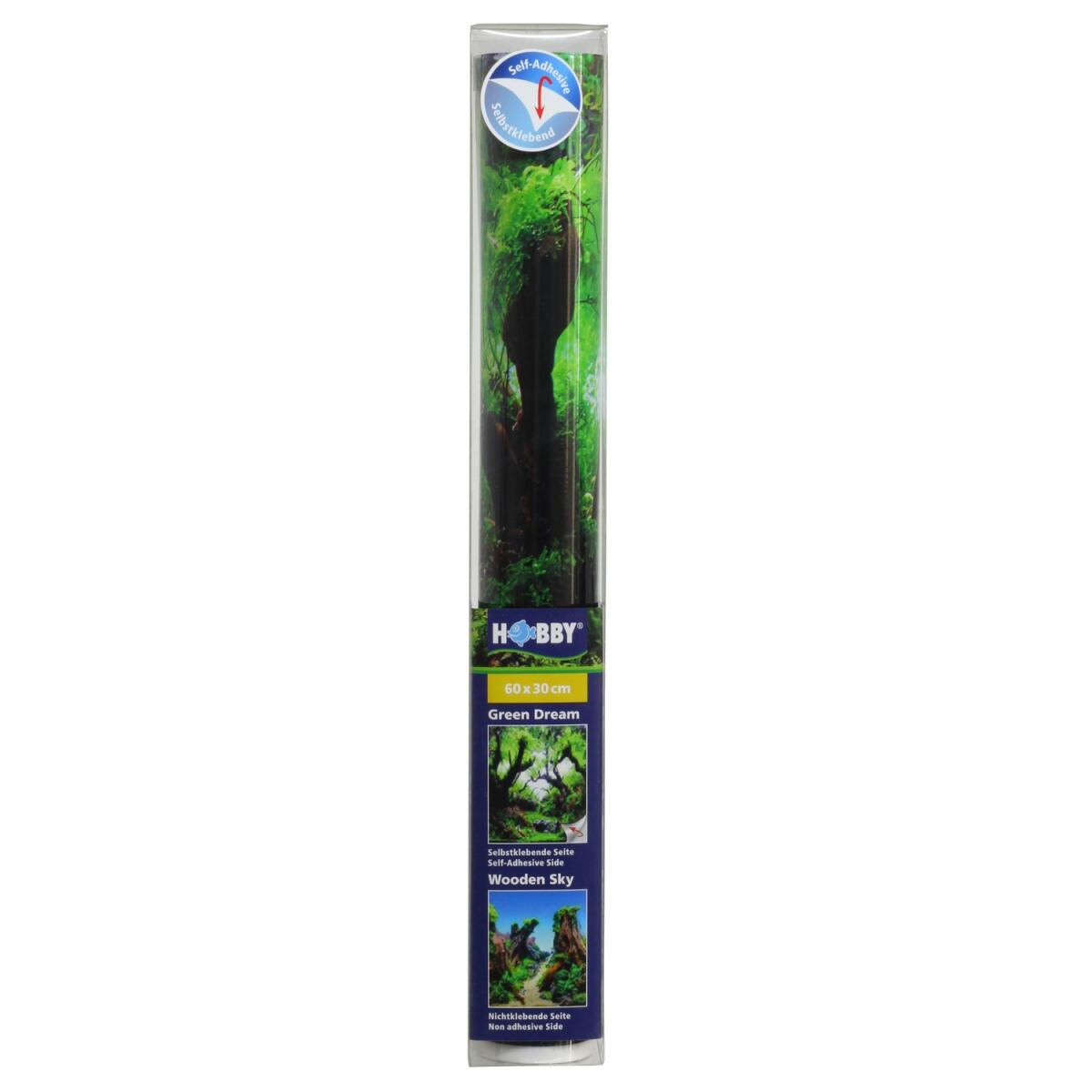 Задній фон самоклеючий Hobby Green Dream*/Wooden Sky 60x30см (31230)