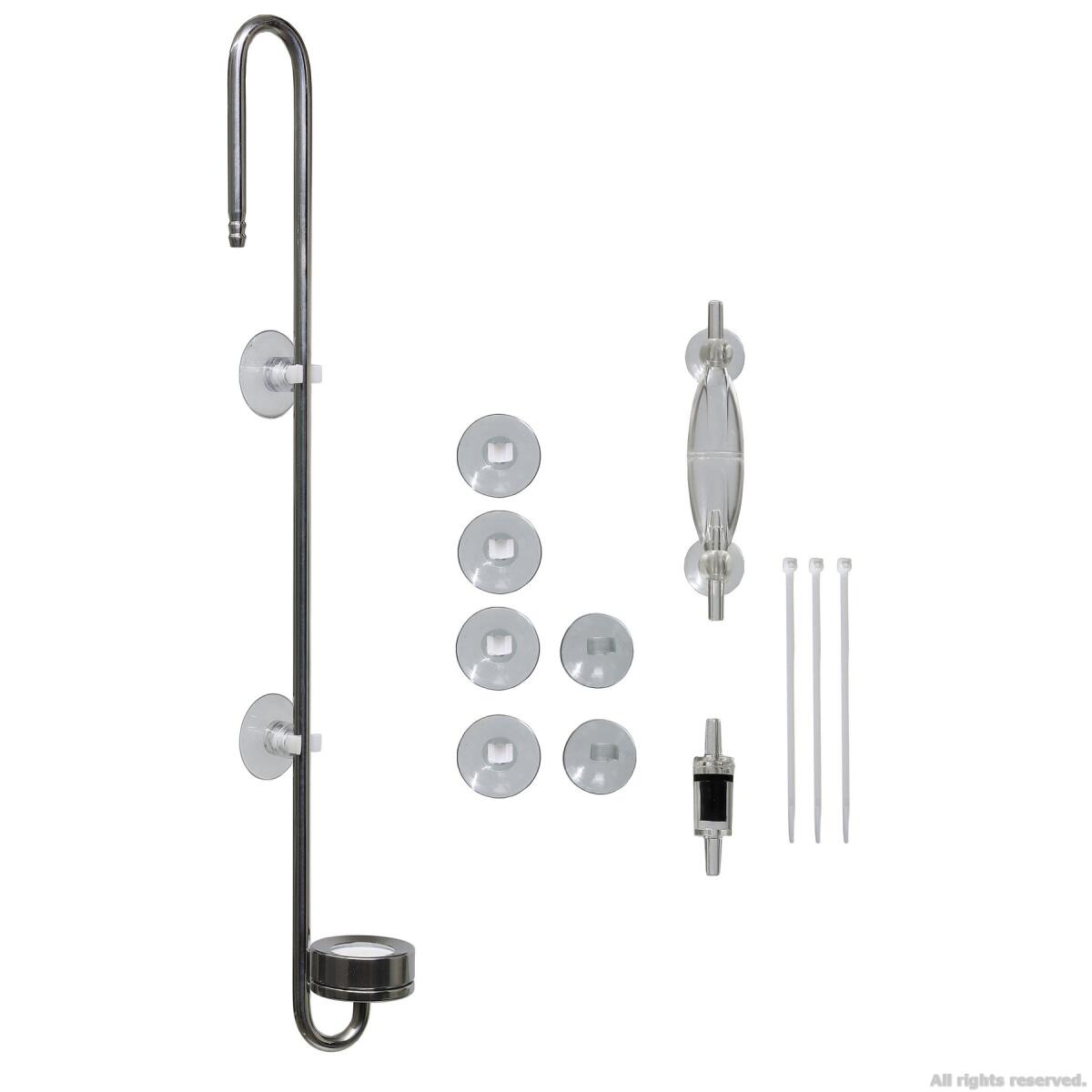 Диффузор CO2+счетчик+клапан Dupla CO2 Diffusor Set L 35,5см до 250л. (80032)
