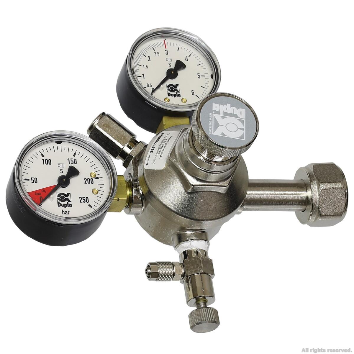 Редуктор CO2 для багаторазових балонів Dupla CO2 Armatur Pro (80204)