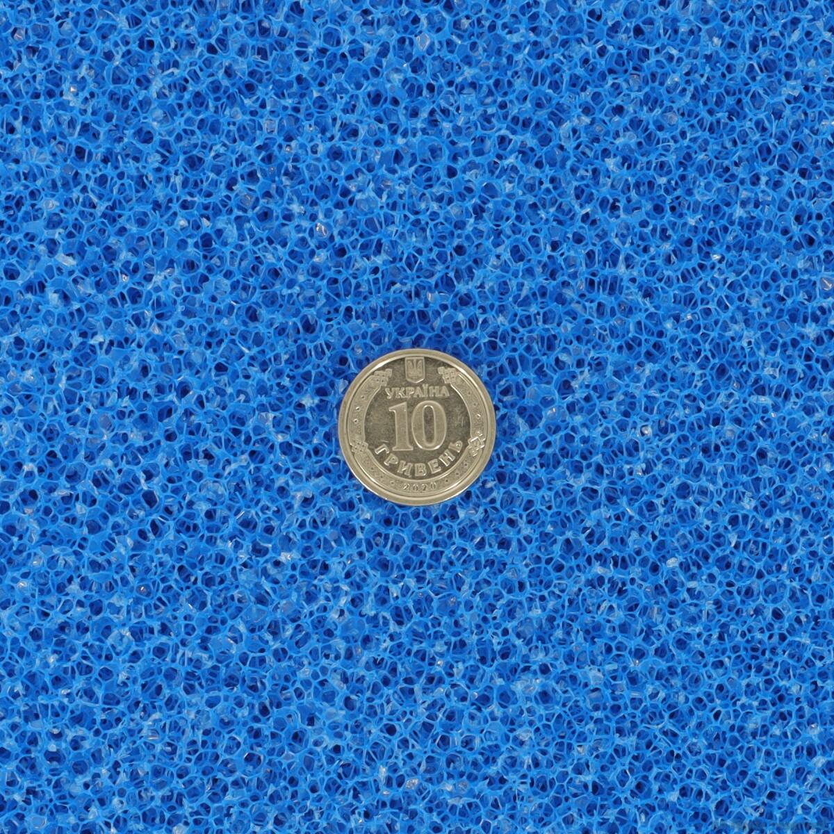 Фільтруюча губка грубої очистки Hobby Filter sponge blue 50x50x2см ppi 10 (20474)