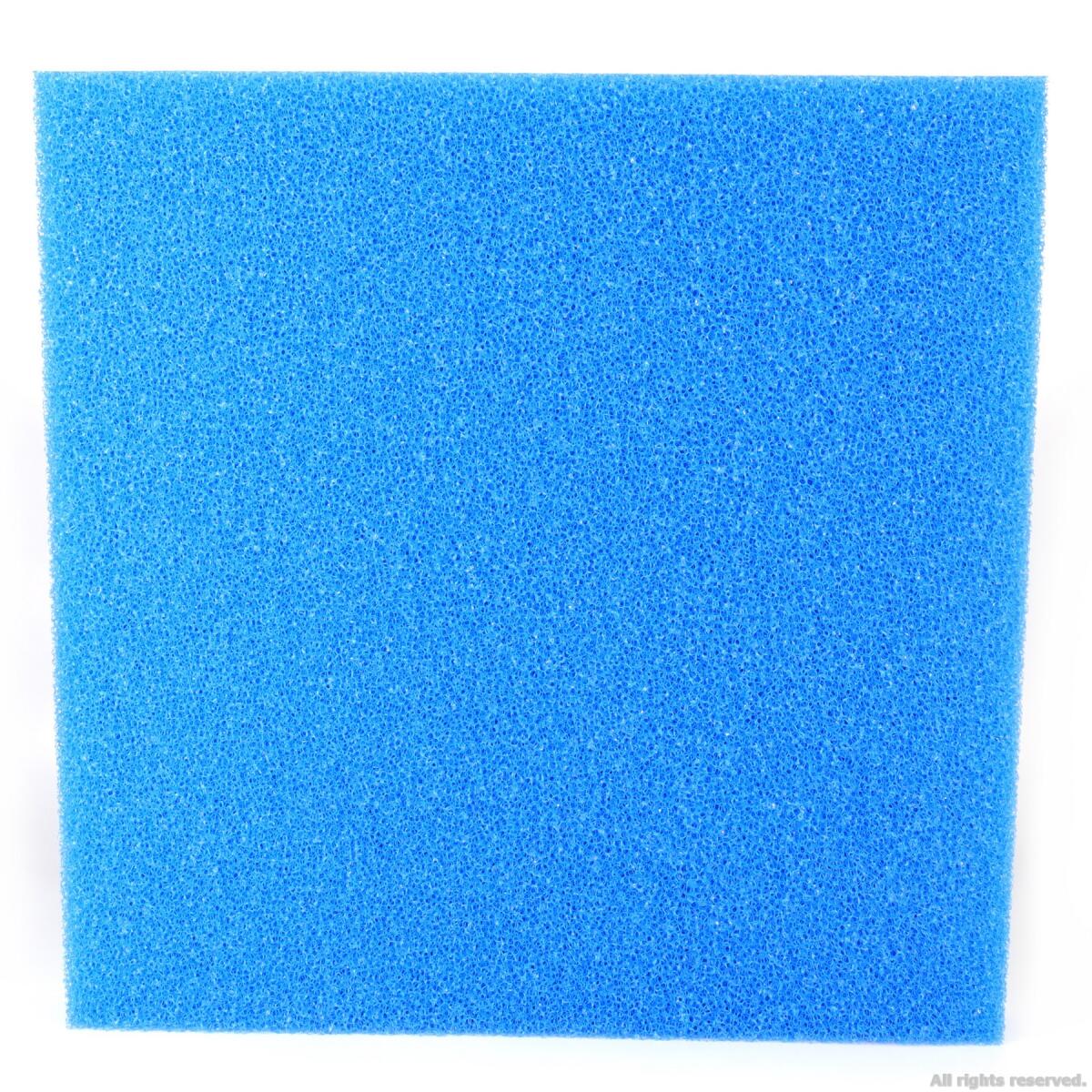 Фільтруюча губка грубої очистки Hobby Filter sponge blue ​50x50x3см ppi 10 (20475)