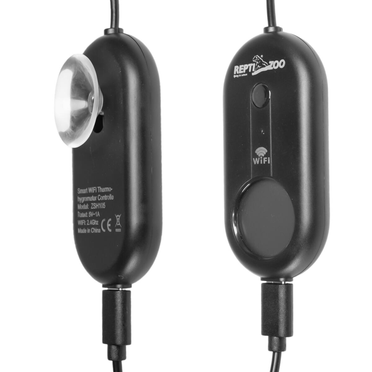Термогігрометр електронний з Wi-Fi Repti-Zoo Smart Wi-Fi thermo-hygrometer (ZSH105)